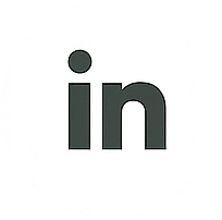 LinkedIn logo with white background and gray-green text