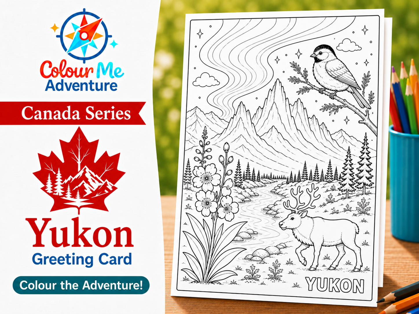Colour Me Adventure: Yukon