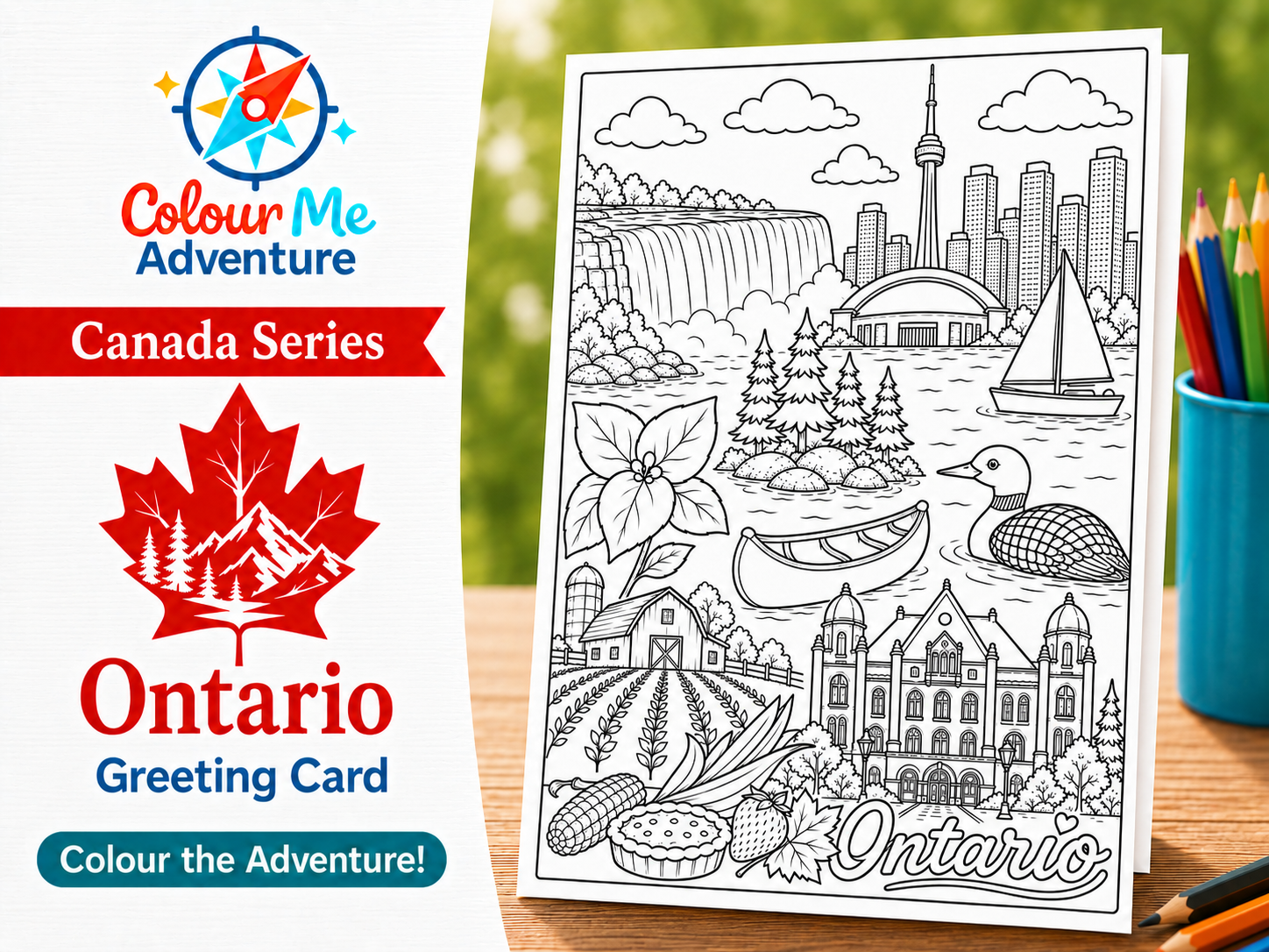 Colour Me Adventure: Ontario