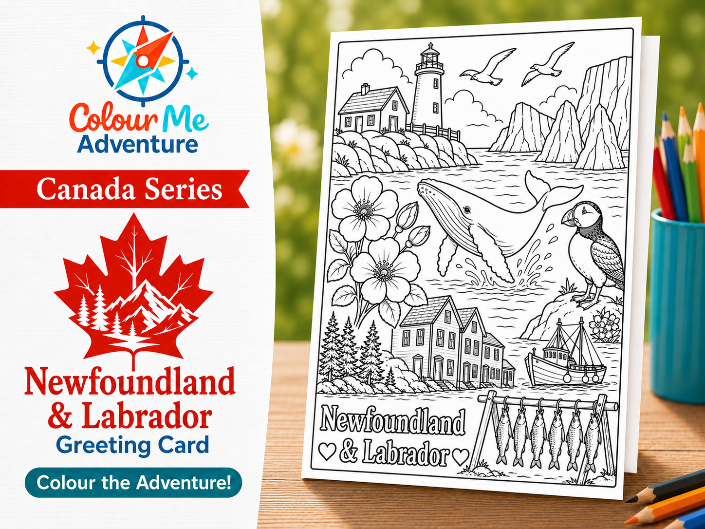 Colour Me Adventure: Newfoundland & Labrador