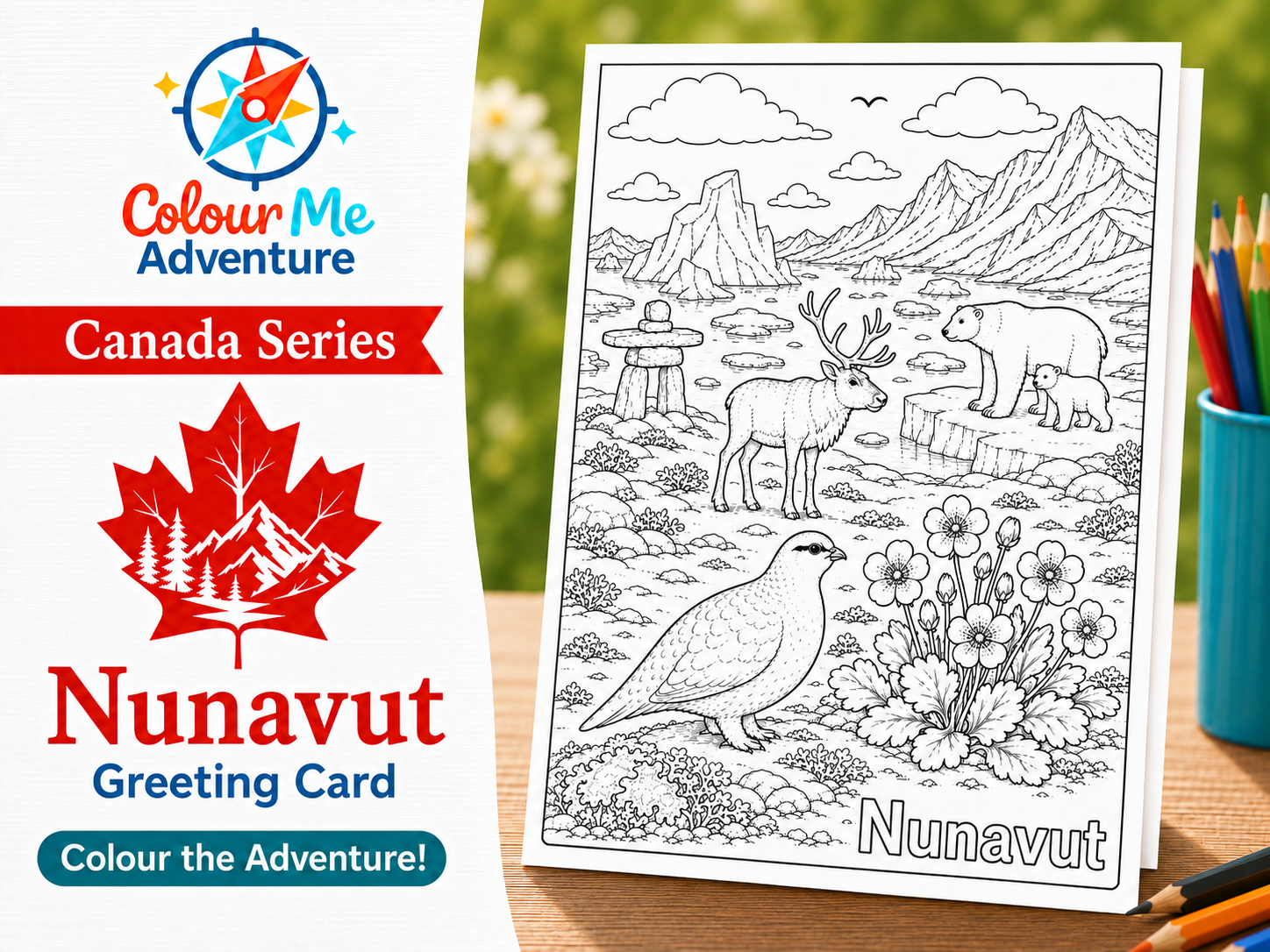 Colour Me Adventure: Nunavut