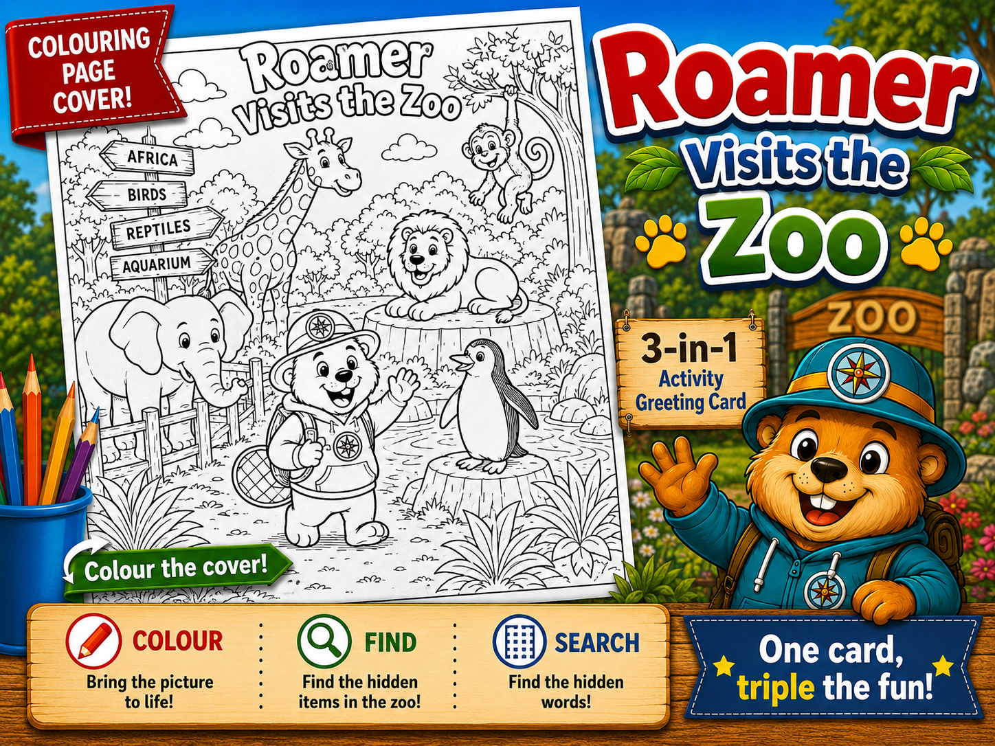 Roamer Visits the Zoo