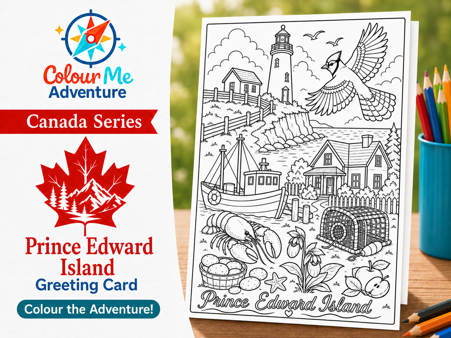 Colour Me Adventure: Prince Edward Island
