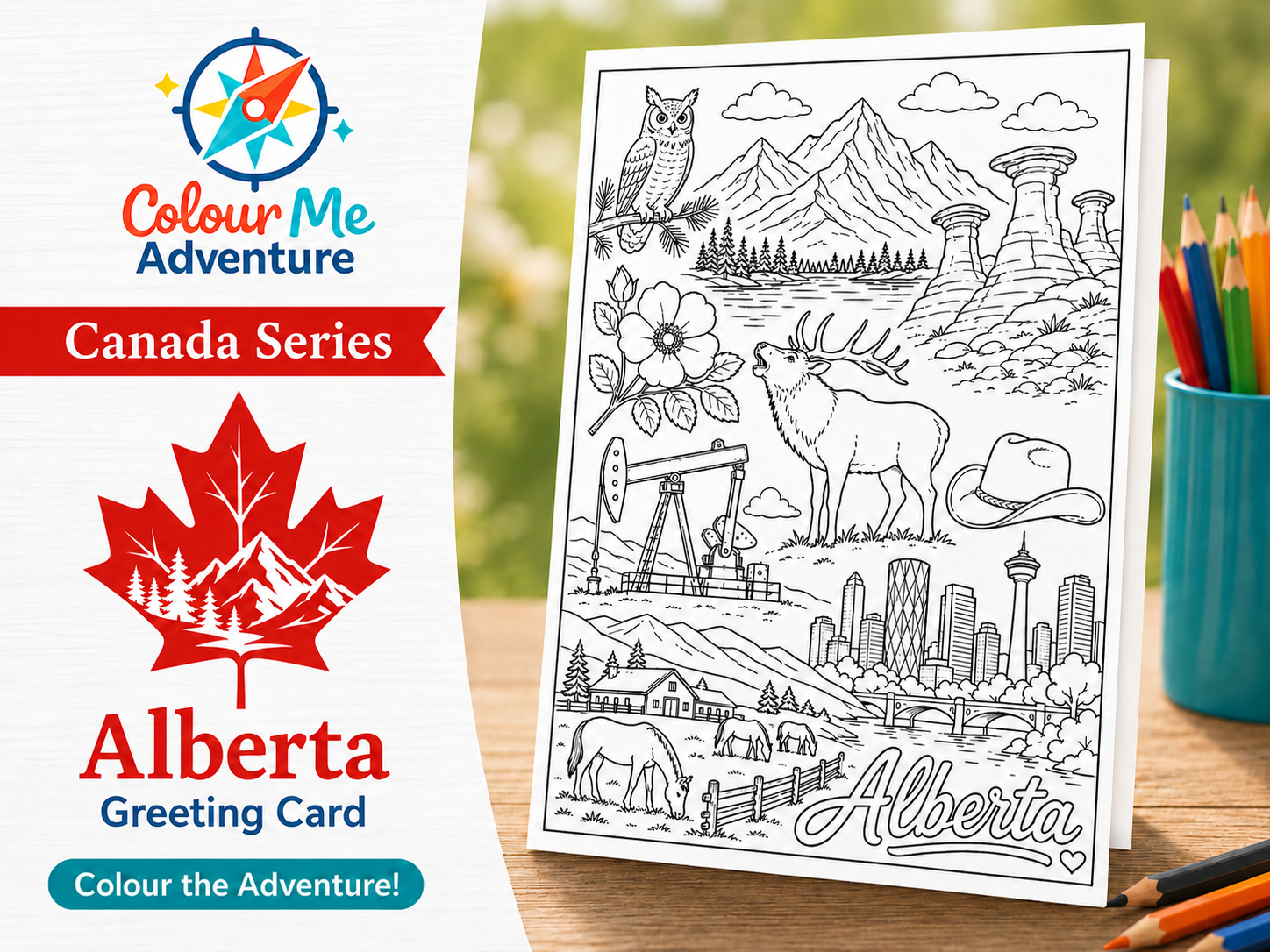 Colour Me Adventure: Alberta
