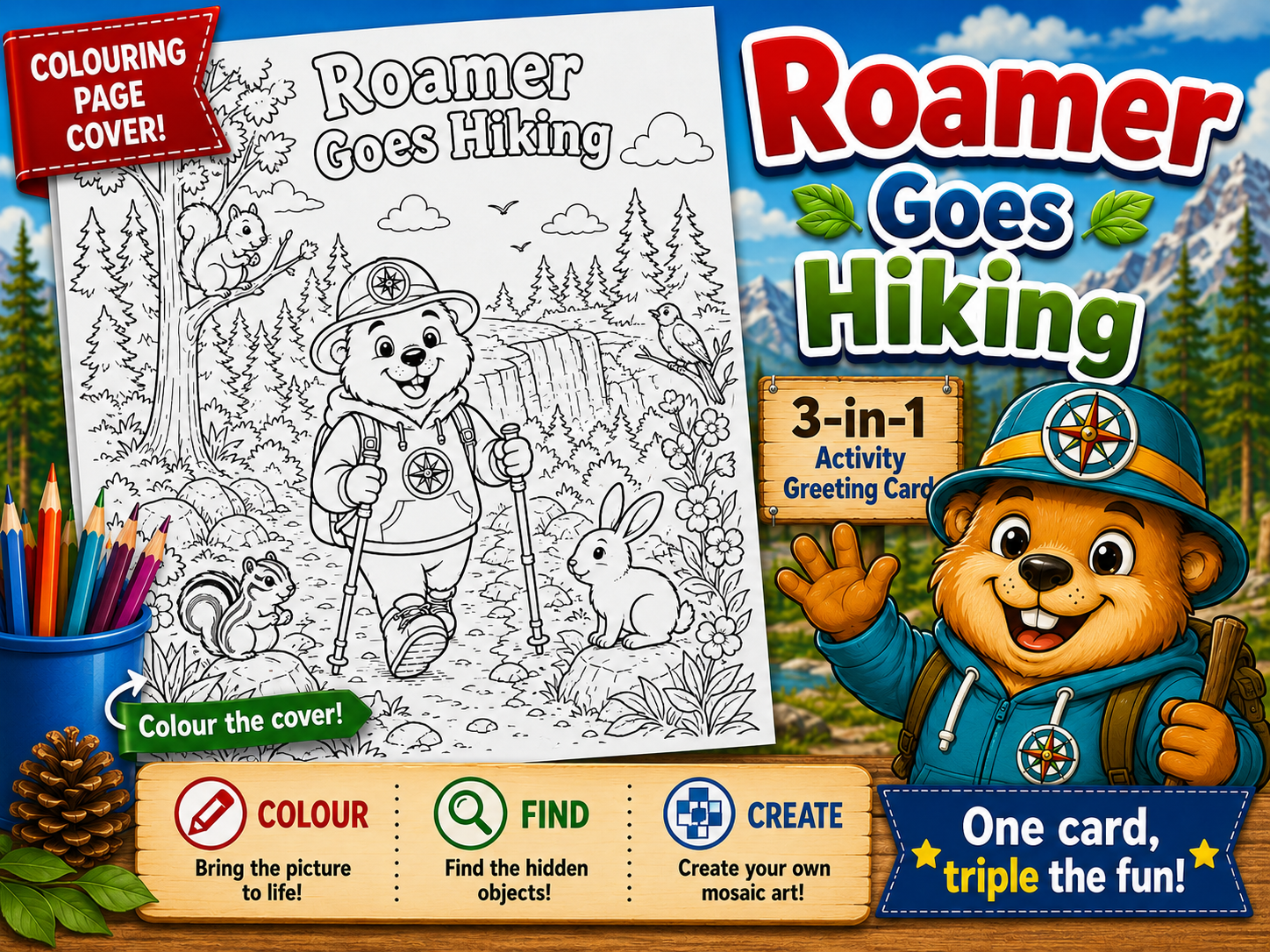 Roamer Goes Hiking
