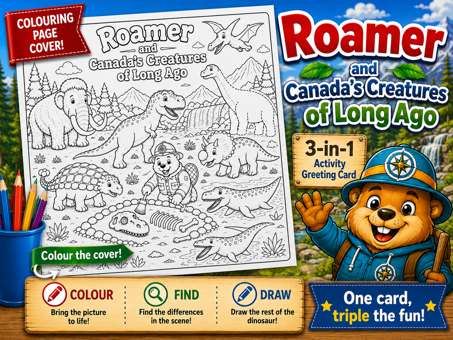 Roamer and Canada's Creatures of Long Ago