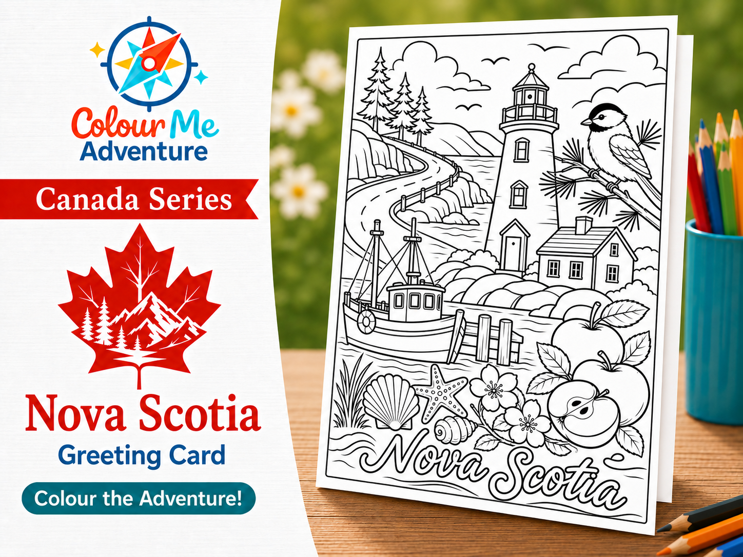 Colour Me Adventure: Nova Scotia