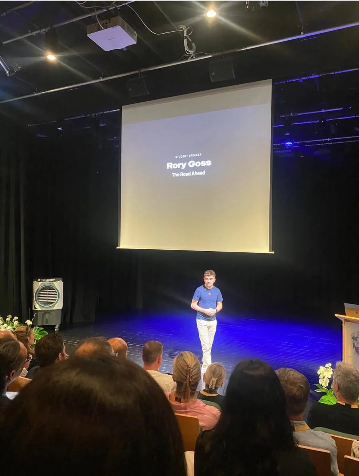 Rory Goss Closing The Apple Distinguished Schools Global Summit At RGSW