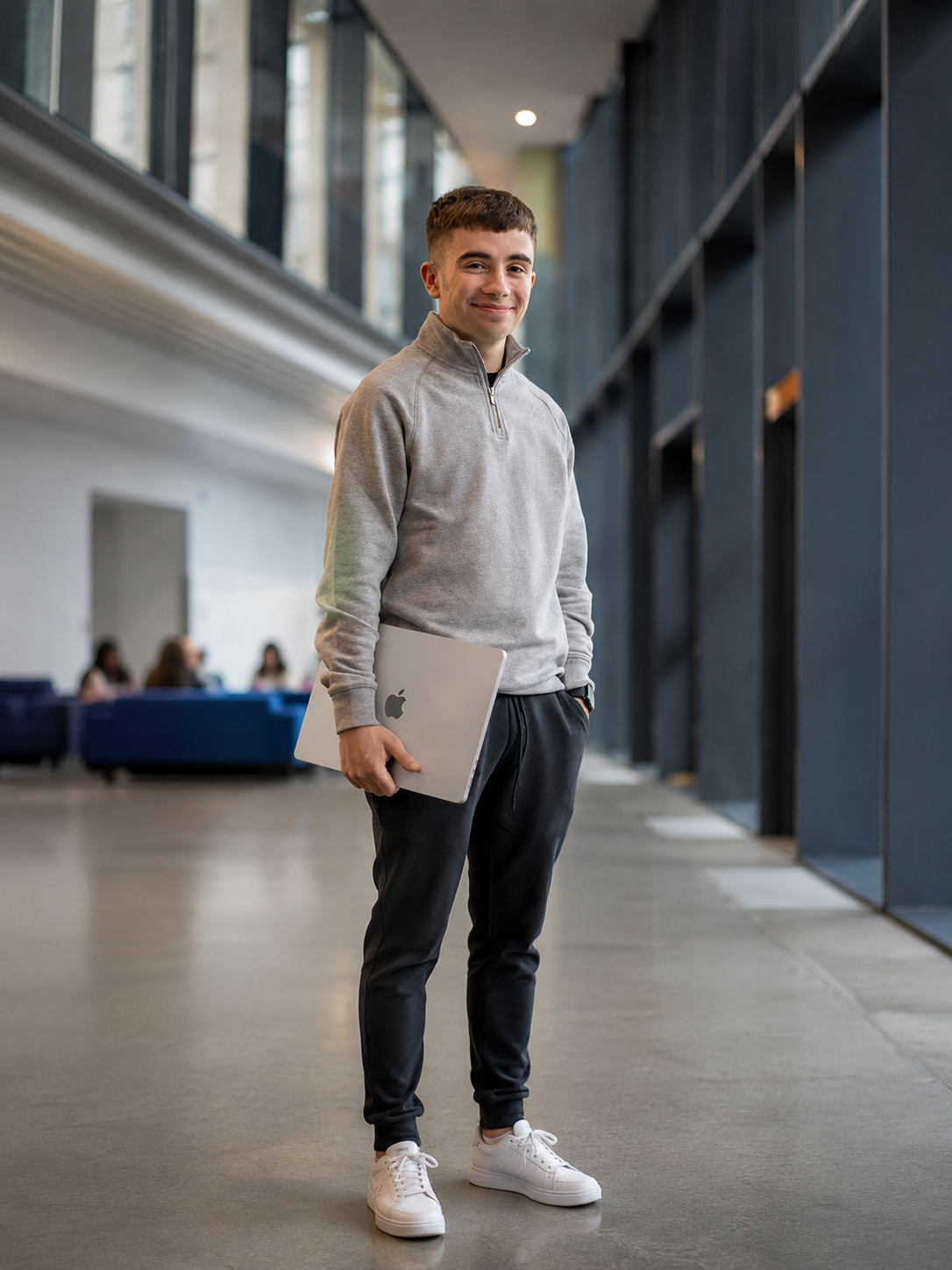 Photo of Rory Goss at Ulster University, Belfast