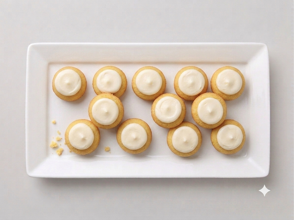 Vanilla Cupcakes with Icing