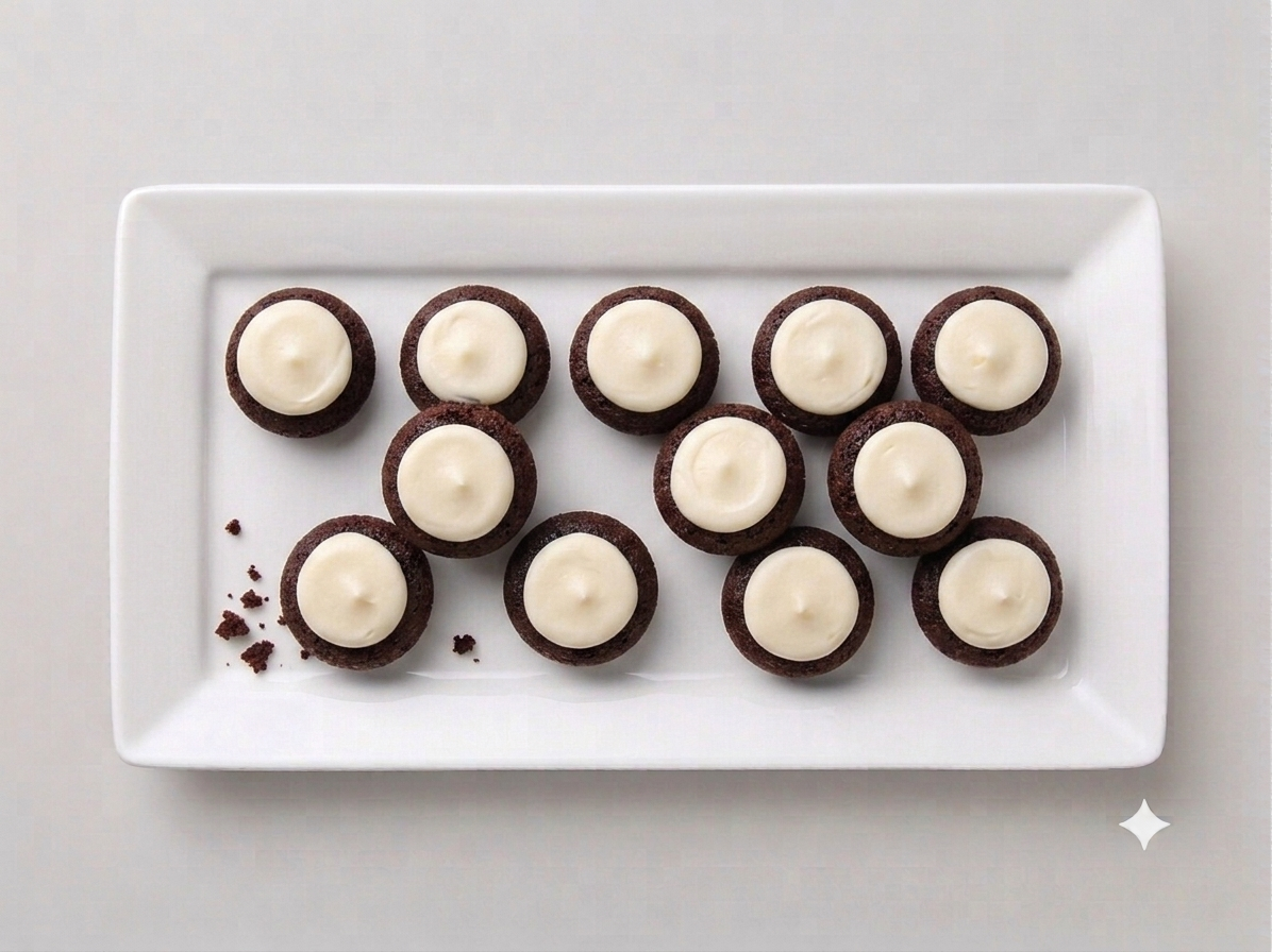 Chocolate cupcakes with Icing