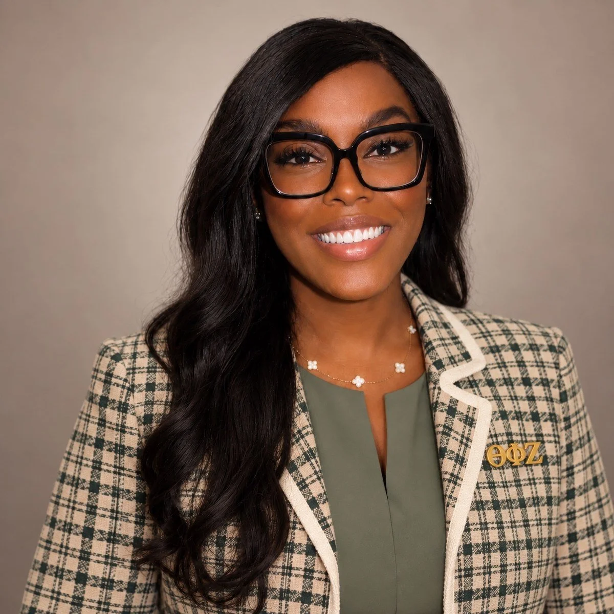 Tiara Reyes, Director of Programs and Education for Theta Phi Zeta