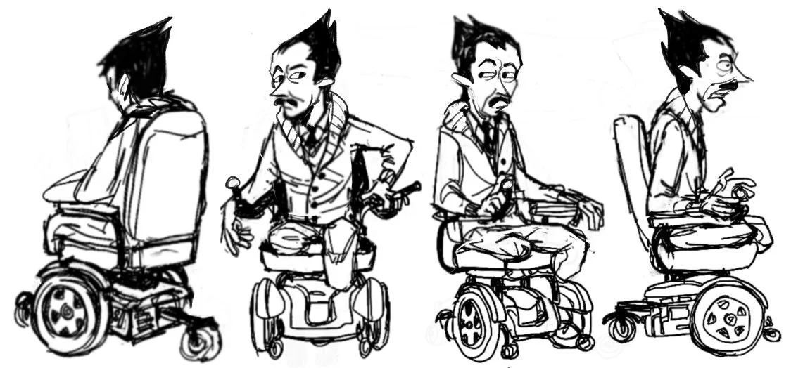 character turn around