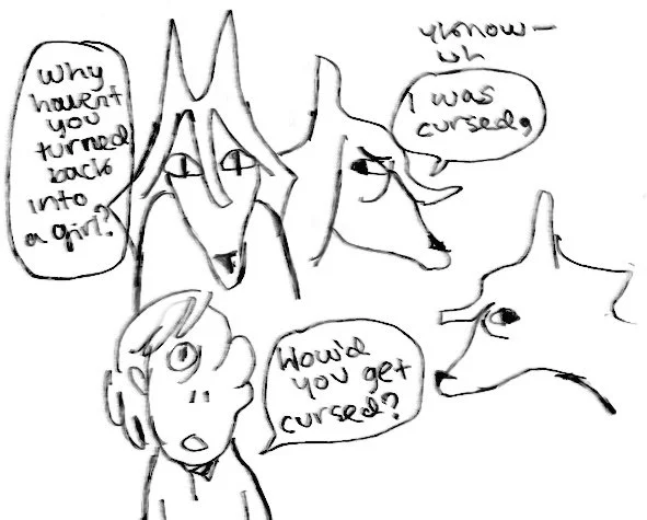 A comic-style drawing
