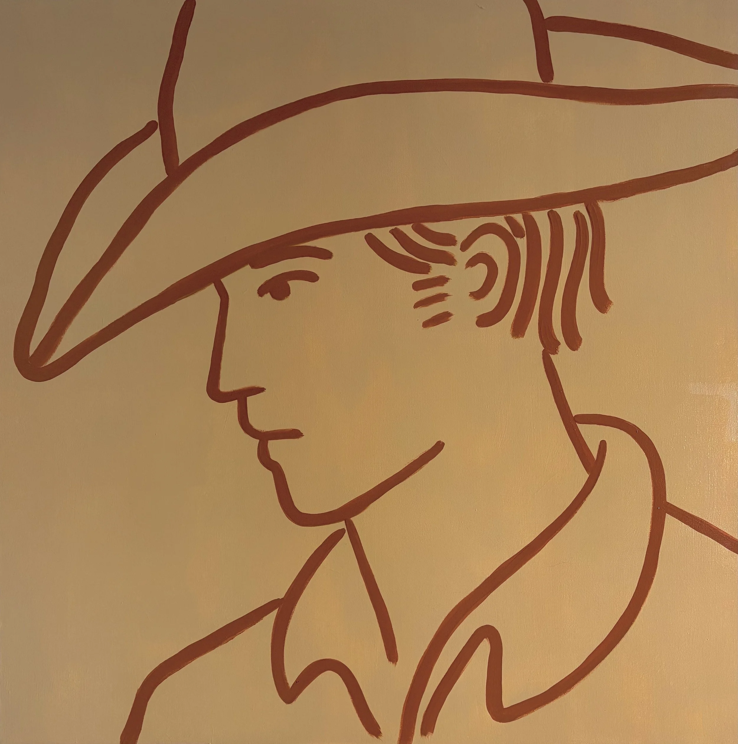Minimal Cowboy - Cowboy in Clay