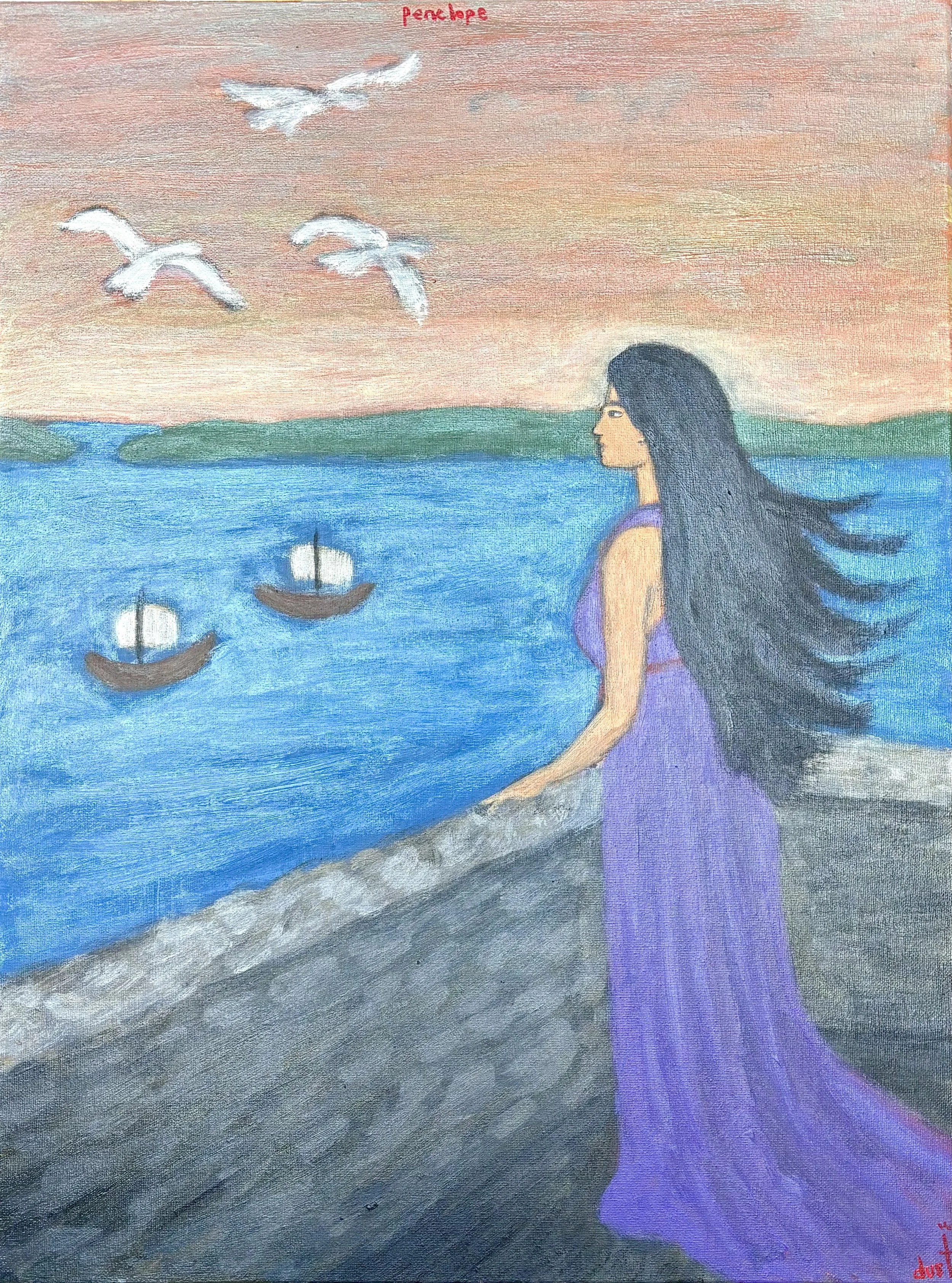 penelope, 16" x 12"