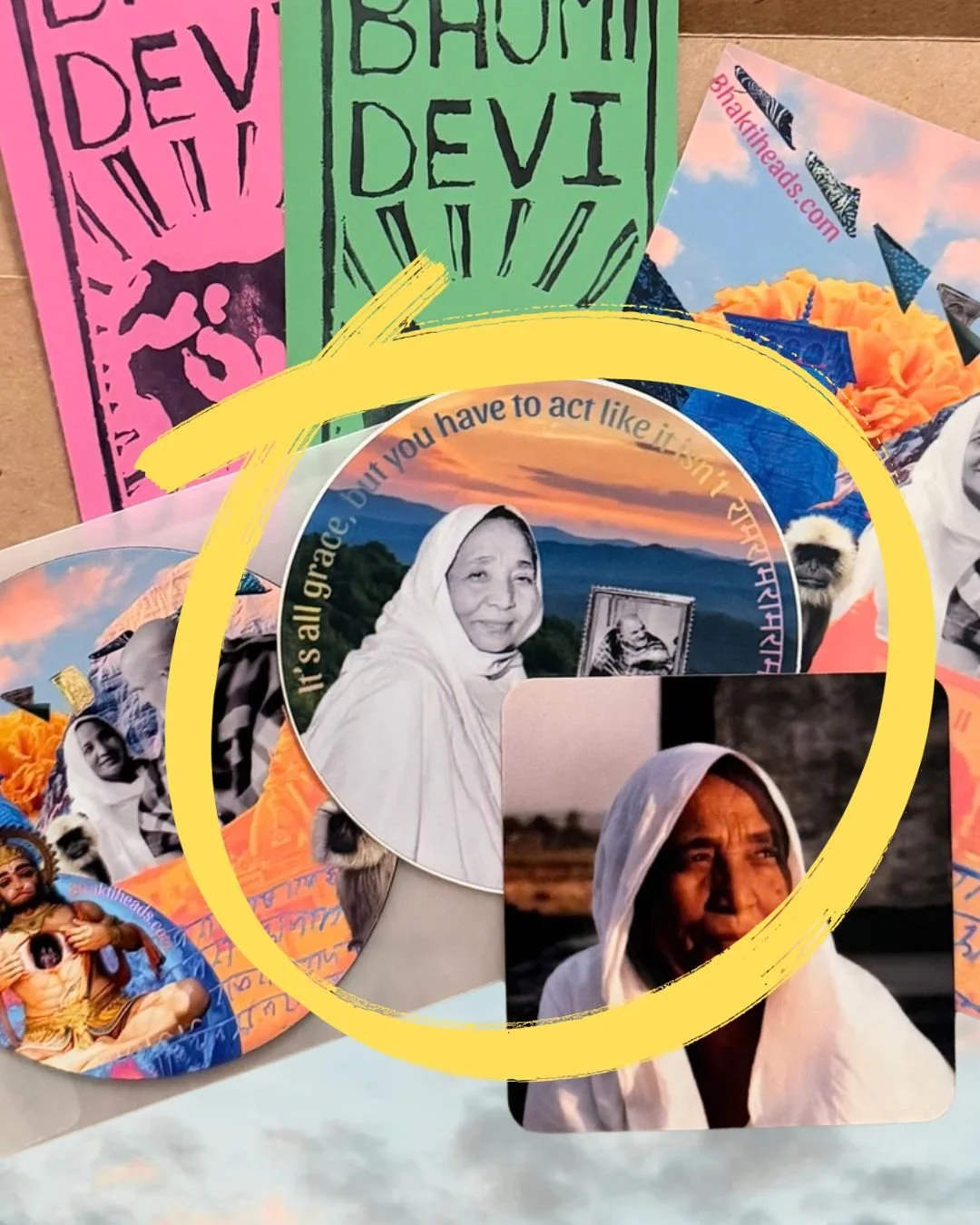 Limited Edition: It's All Grace Siddhi Ma Sticker