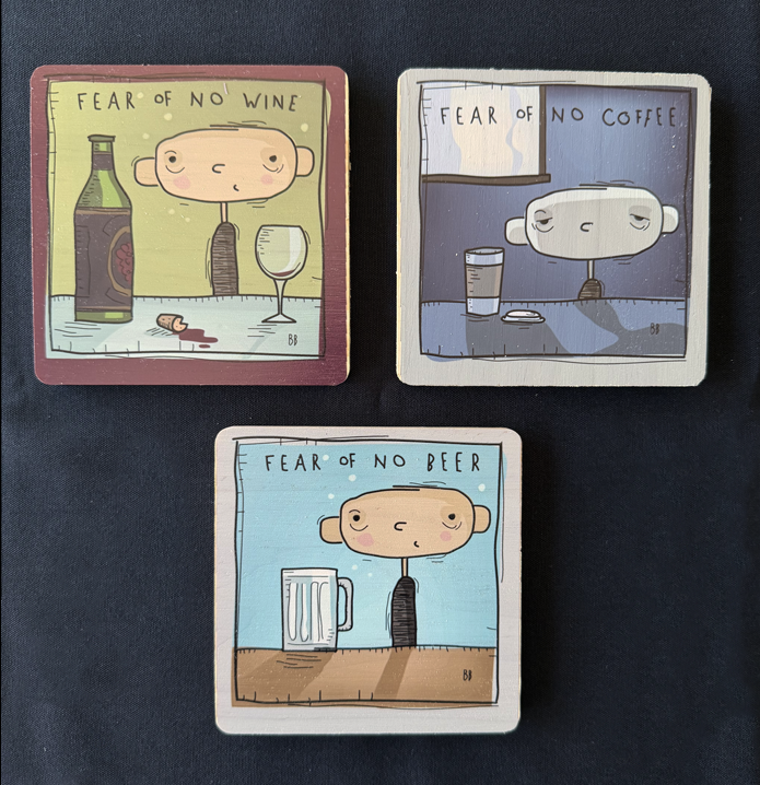 Wood coasters