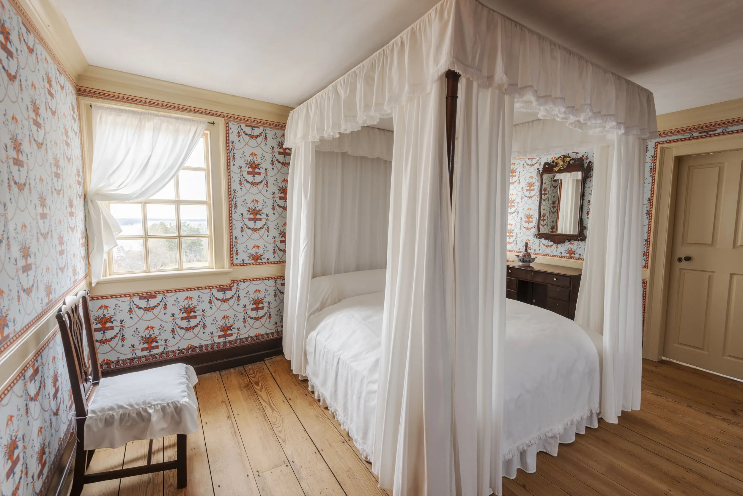 The Washingtons' Bedchamber, 2025. (George Brown / MVLA)