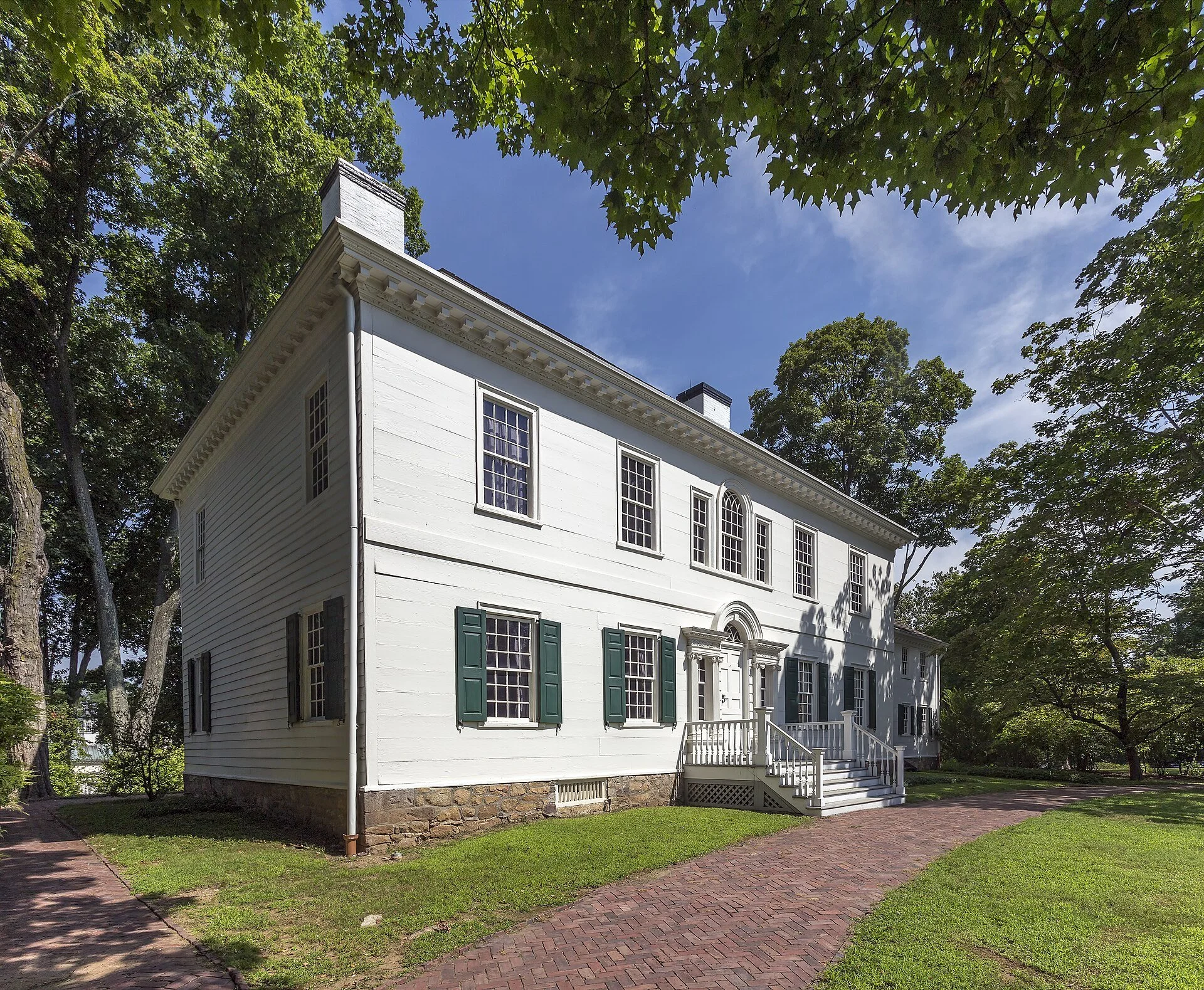Ford Mansion in Morristown by Acroterion - Own work, CC BY-SA 4.0, https://commons.wikimedia.org/w/index.php?curid=50950682