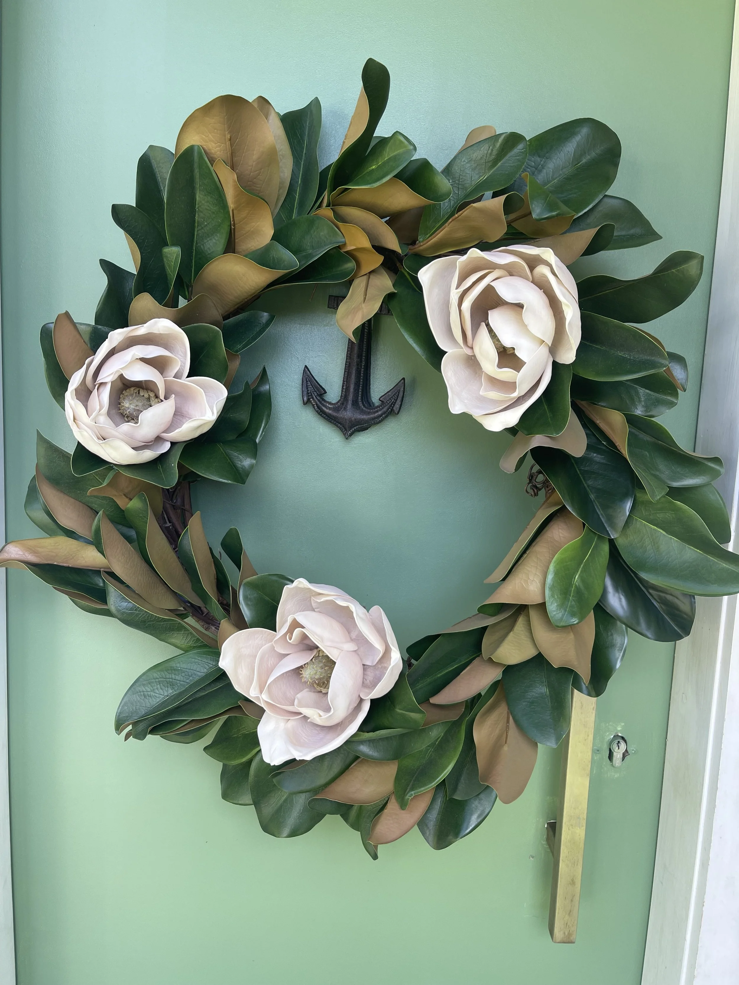 Vintage Magnolia Wreath