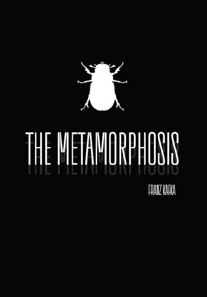 Half Title page with an image of an insect, title and author beneath.