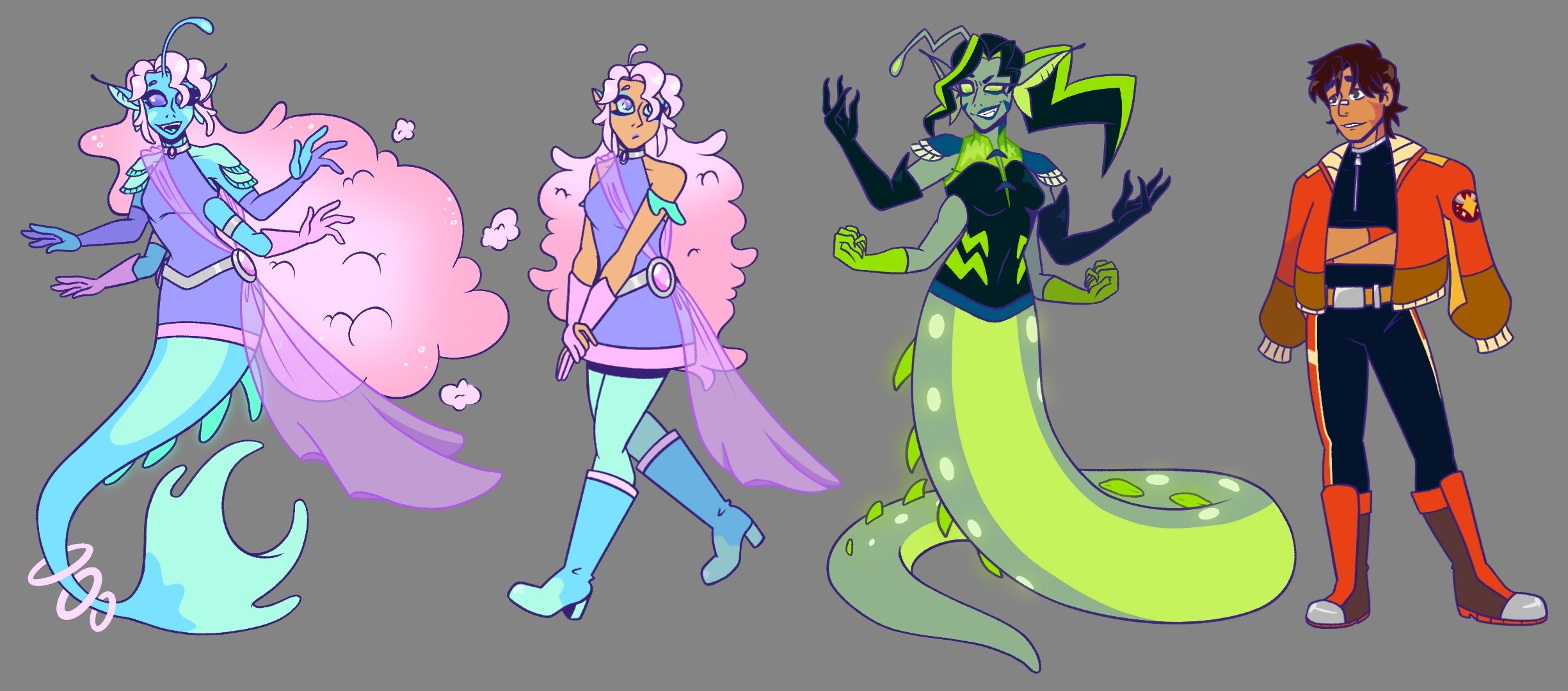 "Little Moonmaid" Designs