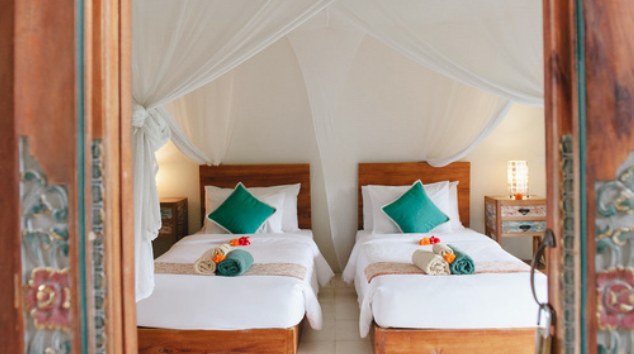 The Shala Bali retreat bedrooms