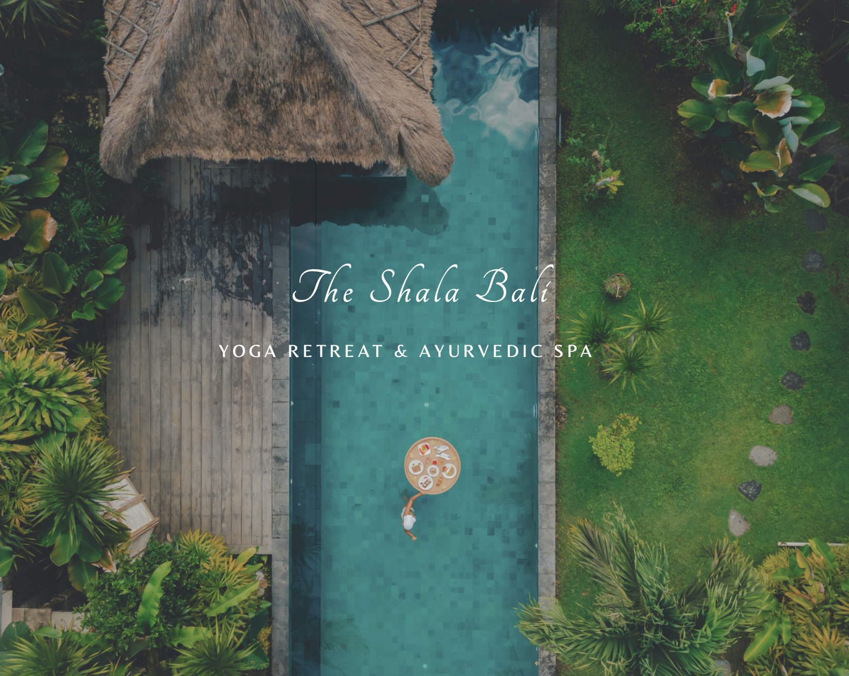 Swimming pool at the Shala Bali for our luxurious Bali 2027 retreat with anandi Greene 