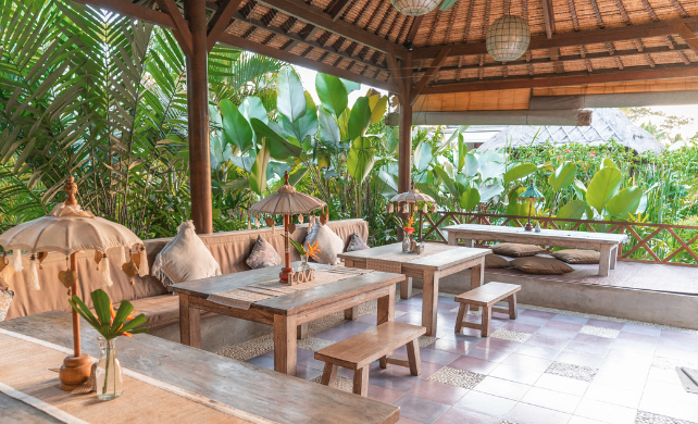 The Shala Bali breakfast room