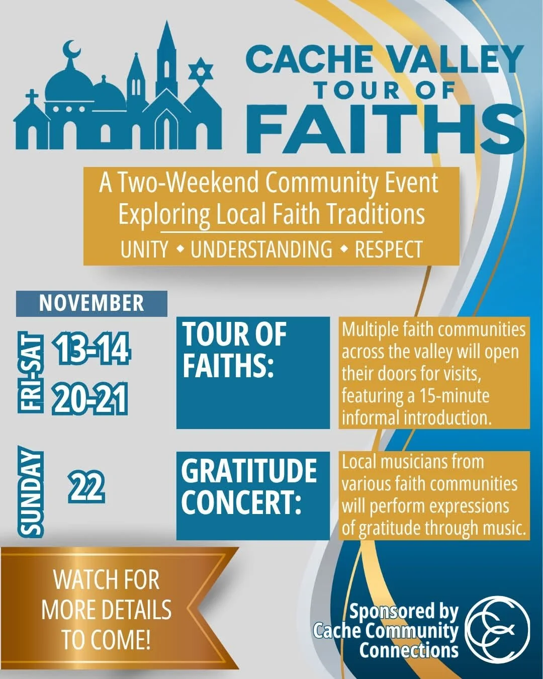 Cache Valley Tour of Faiths