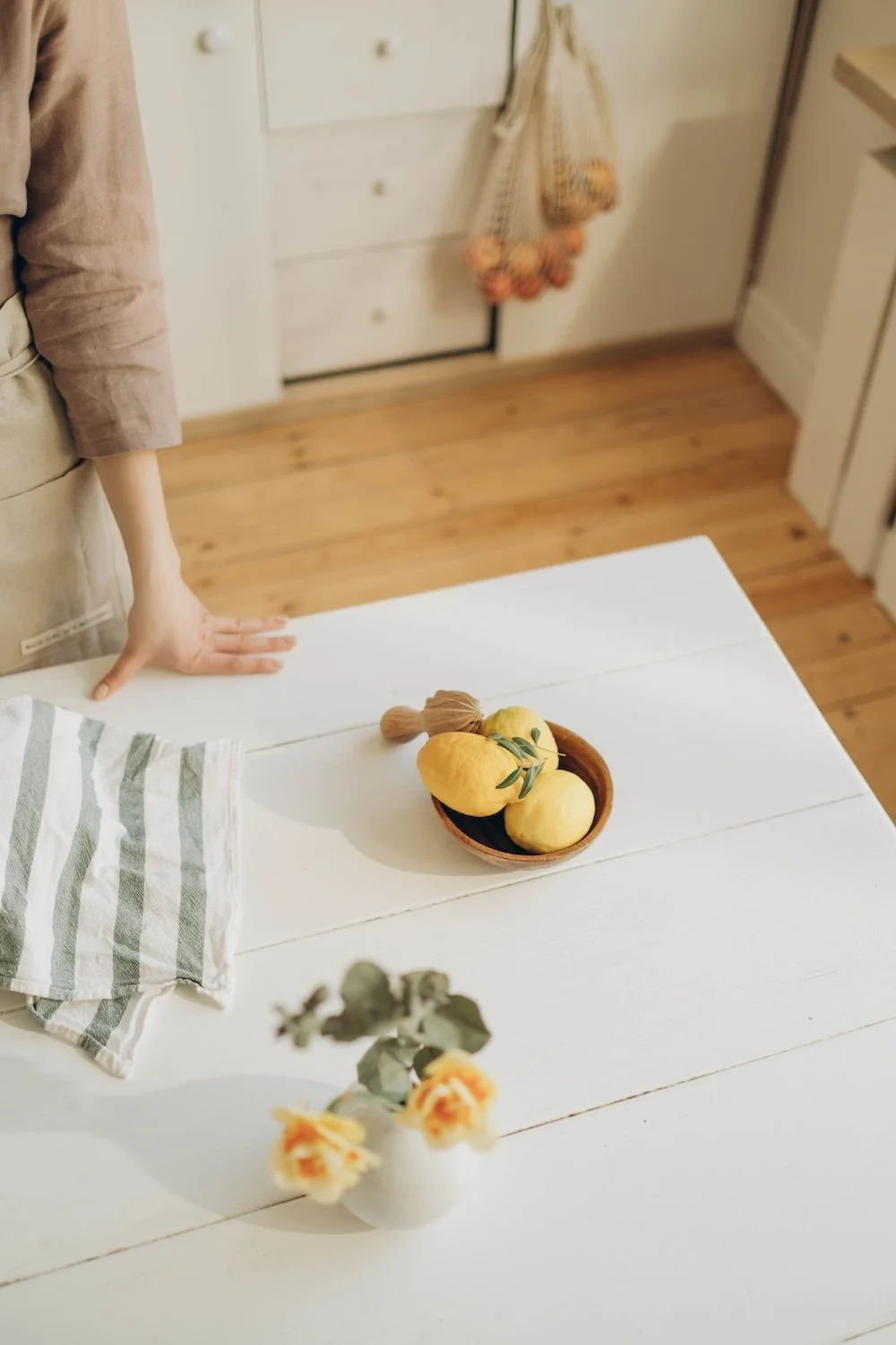 Wholesome kitchen scene with fresh produce — naturopathic nutrition and lifestyle support