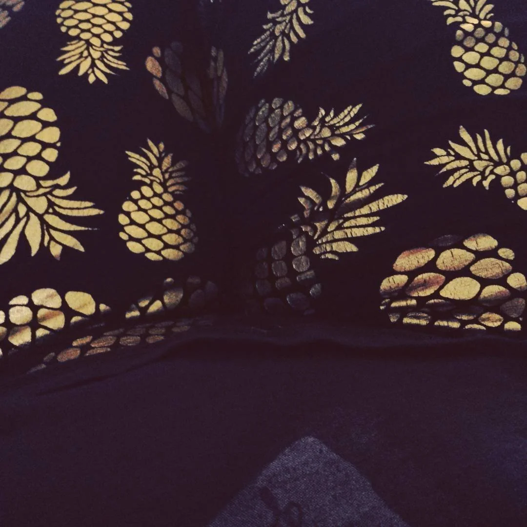 Pineapple capris are super cute xD