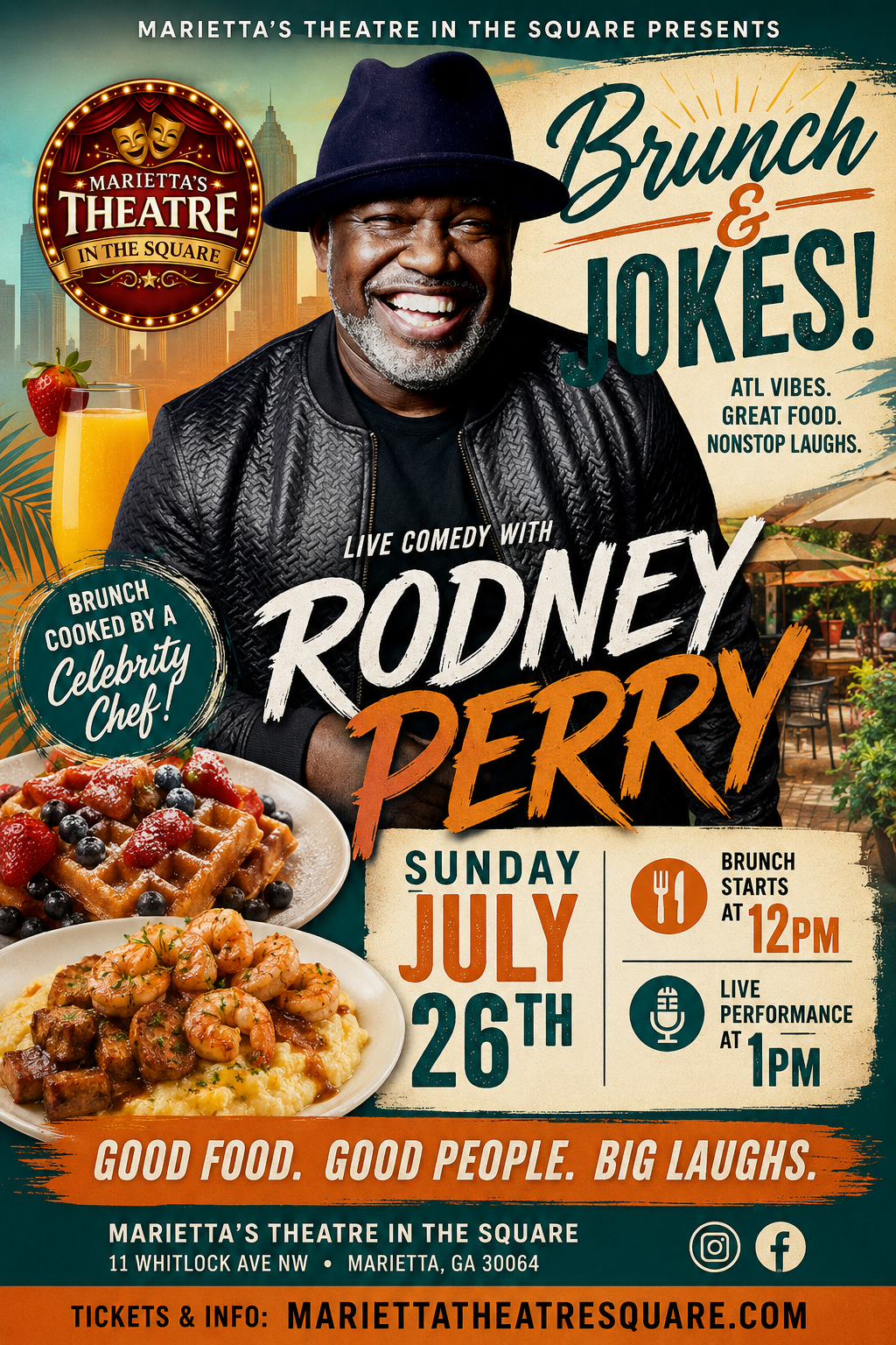 Brunch &amp; Jokes Featuring Rodney Perry