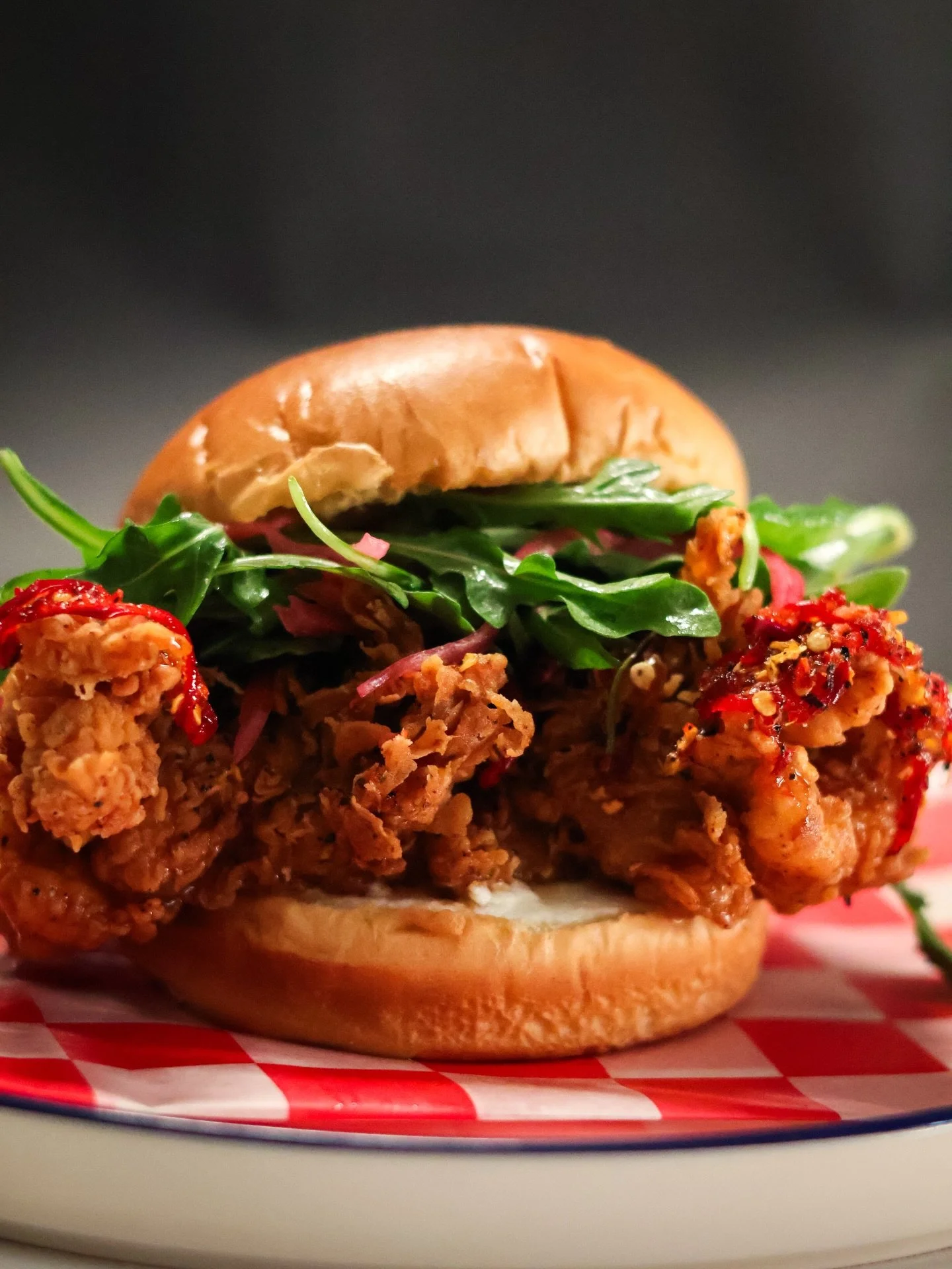 Spicy. Sweet. Bright. Crispy. THE LEMON PEPPER FRIED CHICKEN SANDWICH 

That&rsquo;s exactly how we drew it up.

Our newest fried chicken sandwich starts with crispy fried chicken, then gets drenched in wildflower honey infused with lemon, garlic, ro