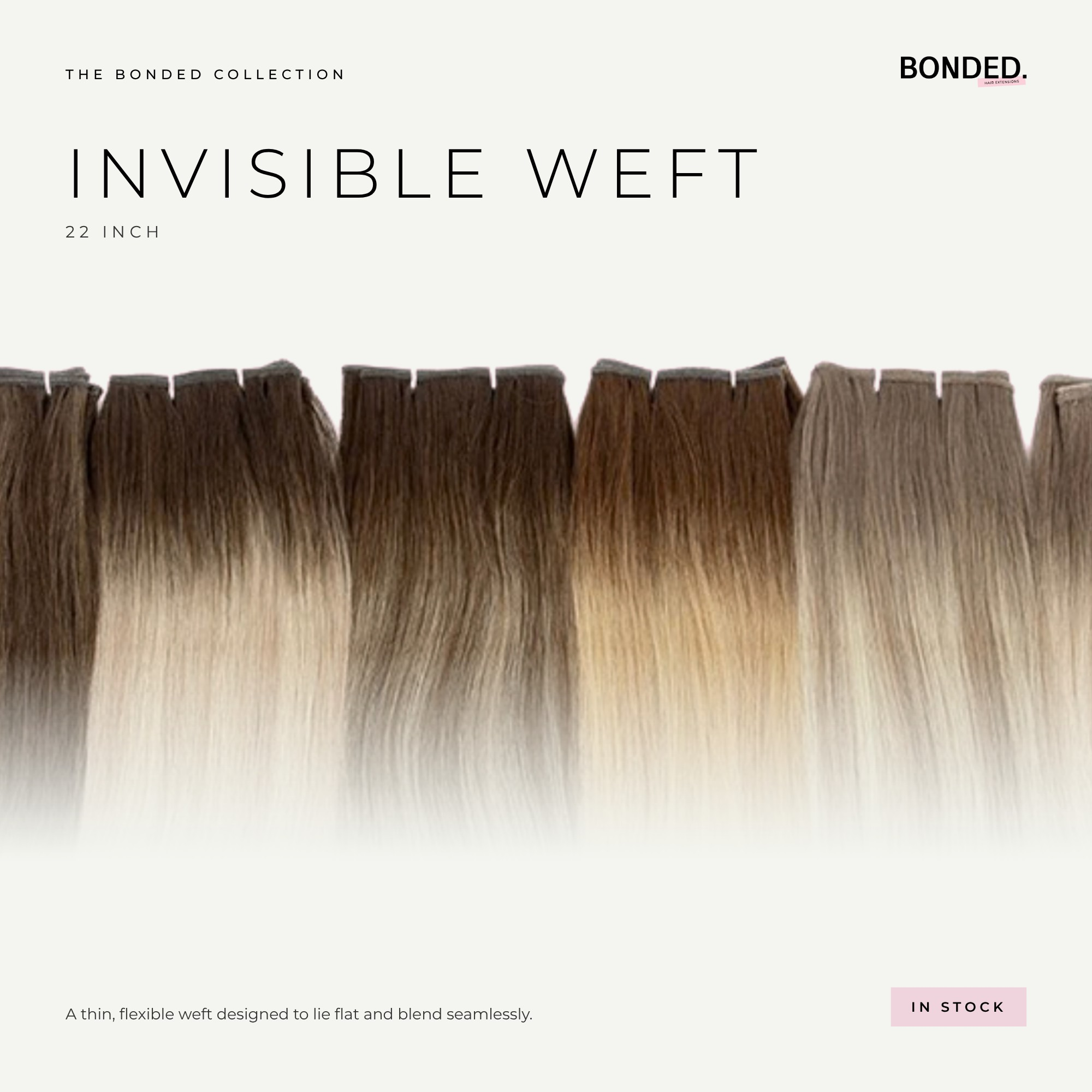 22" Invisible Wefts *In-stock