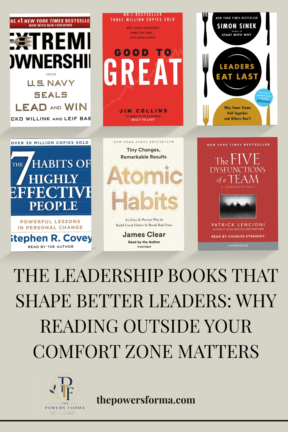 The Leadership Books That Shape Better Leaders: Why Reading Outside Your Comfort Zone Matters