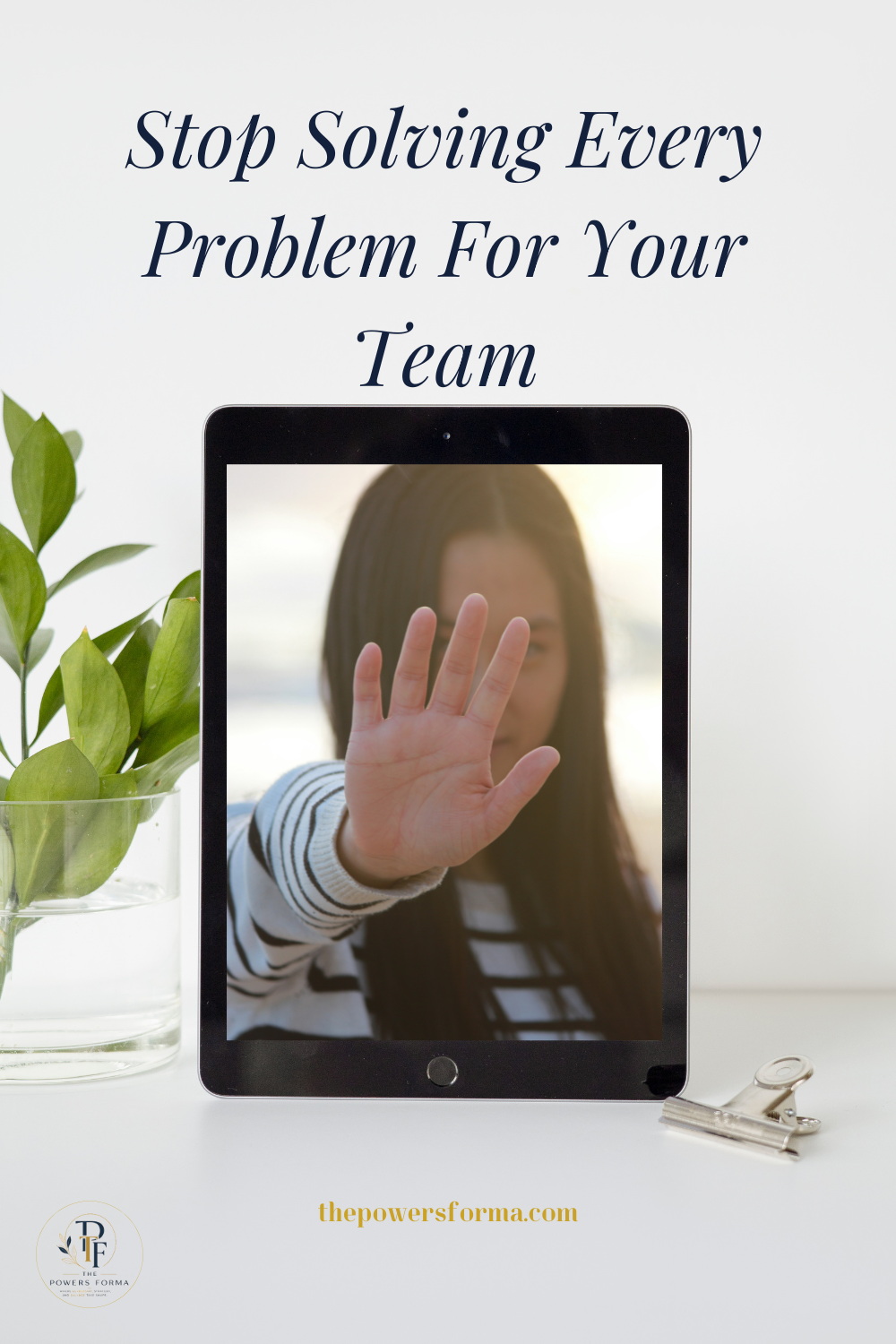 Stop Solving Every Problem for Your Team