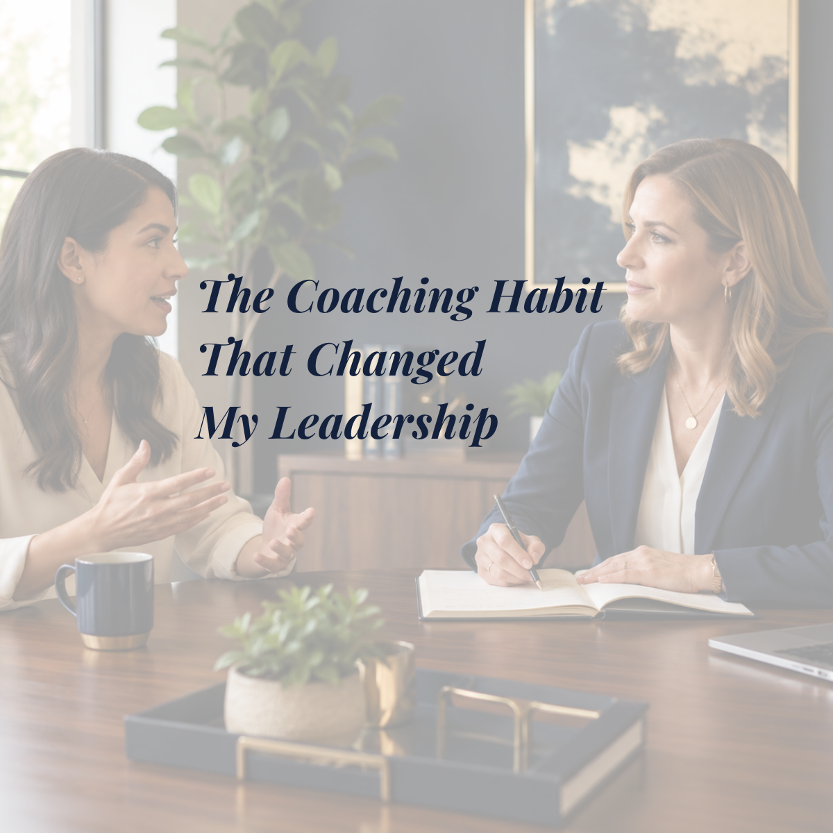 The Coaching Habit That Changed My Leadership