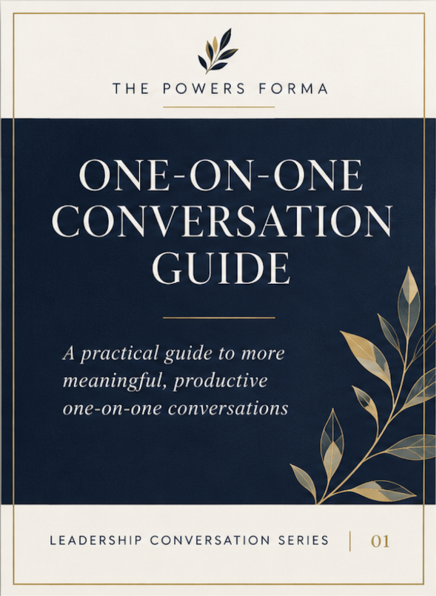 One-on-One Conversation Guide