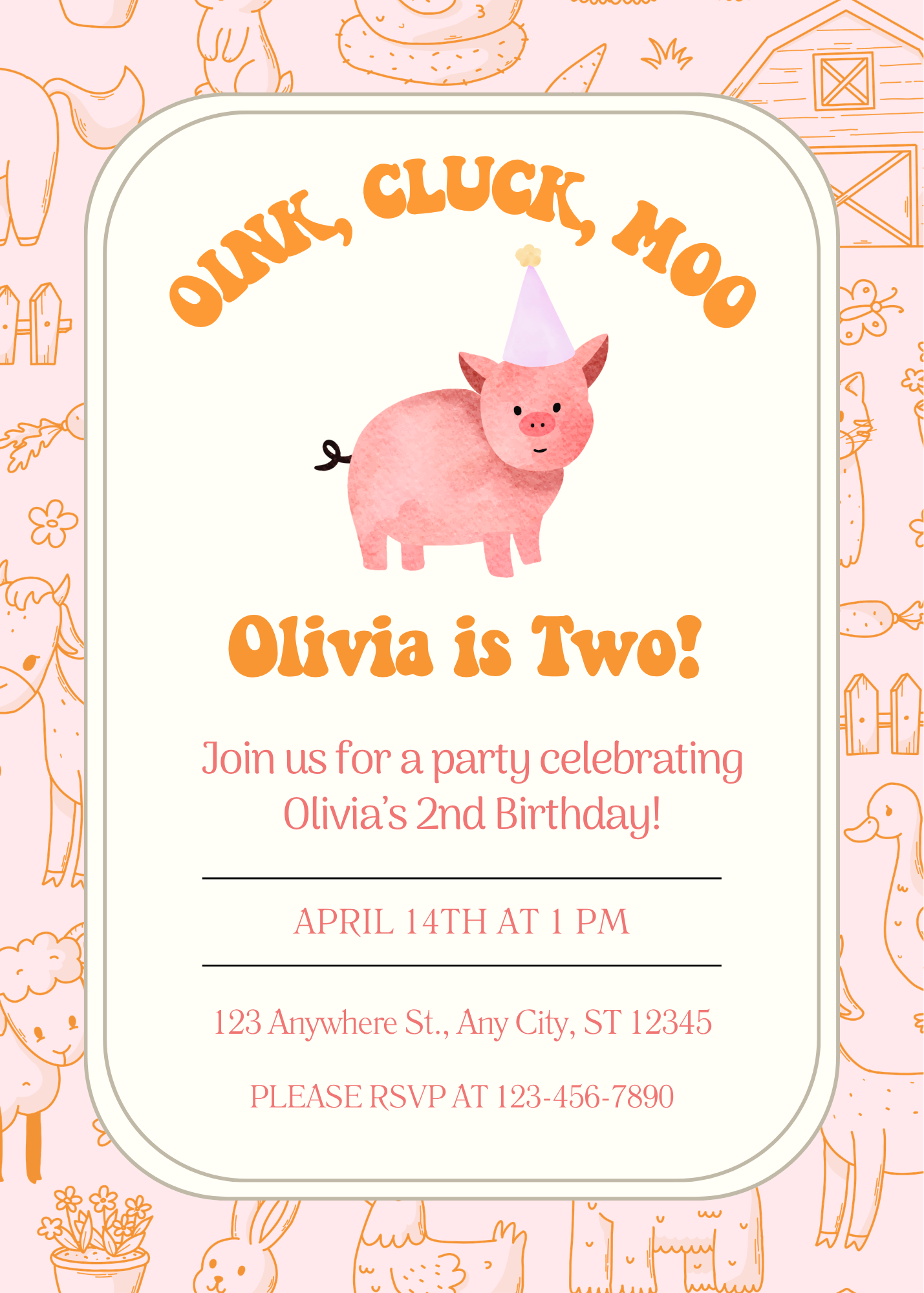 Oink, Cluck, Moo