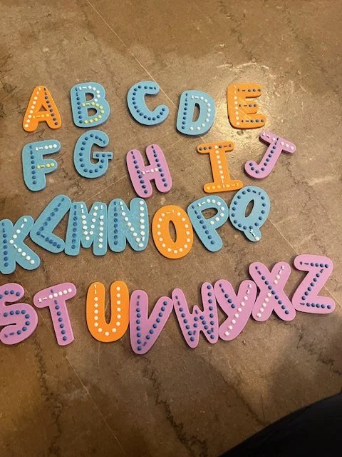 Tactile Letter Formation Set | Multisensory Uppercase Alphabet