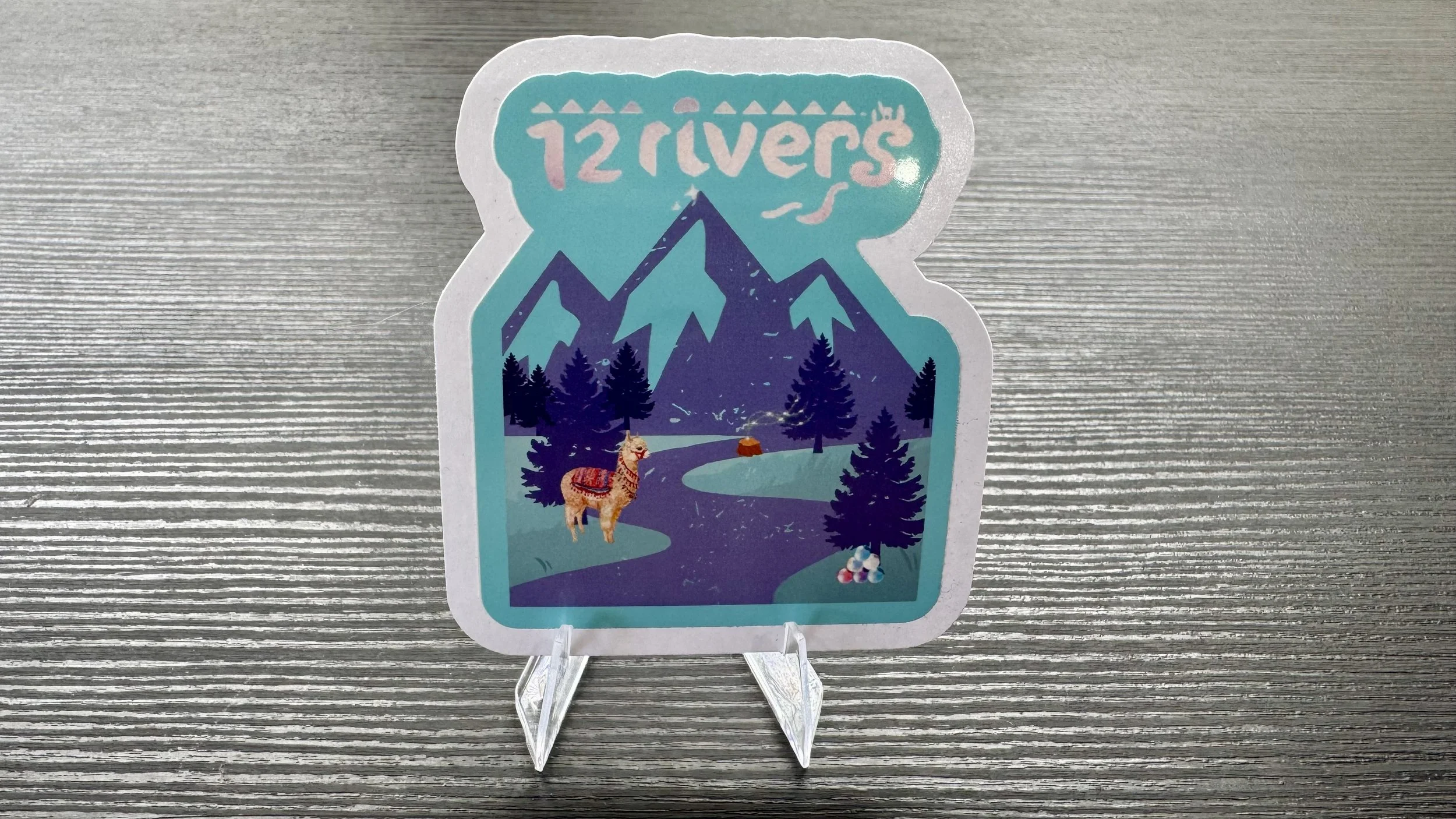 12 Rivers Sticker