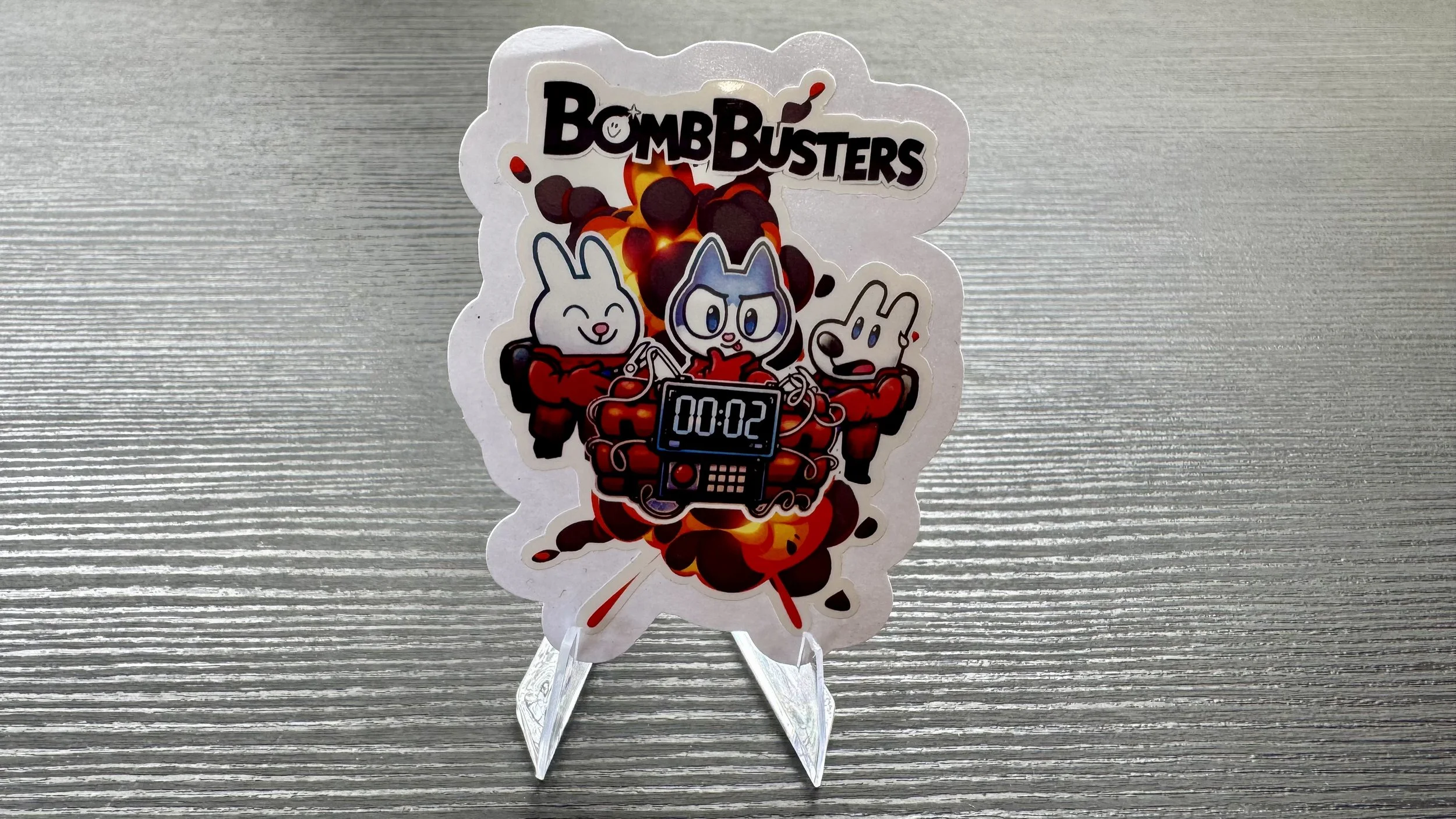 Bomb Busters Sticker
