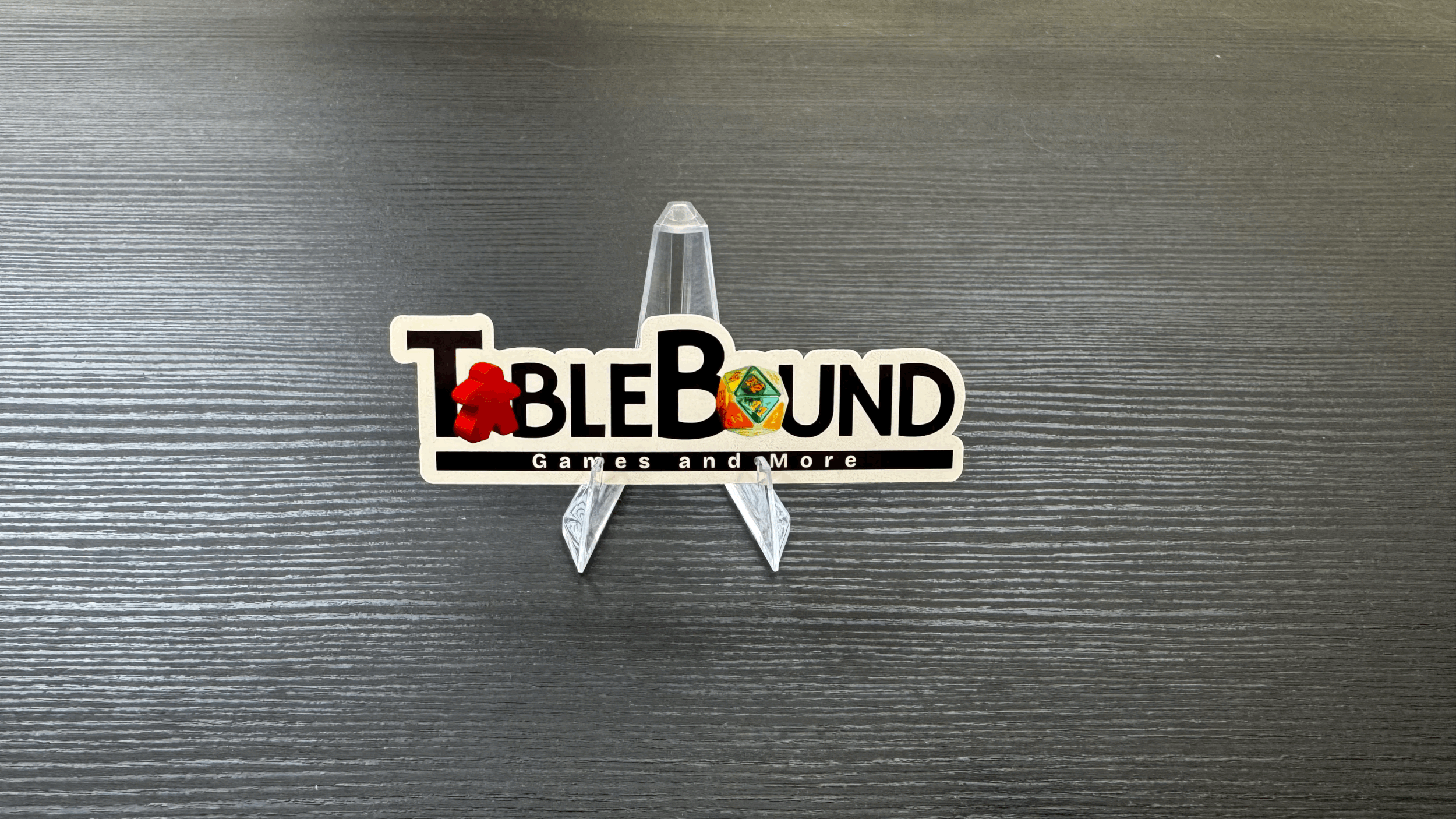 TableBound Logo Black/White Sticker