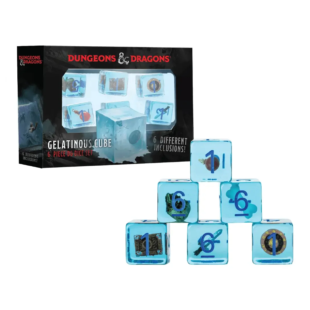 D&D Gelatinous Cube 6-Pack