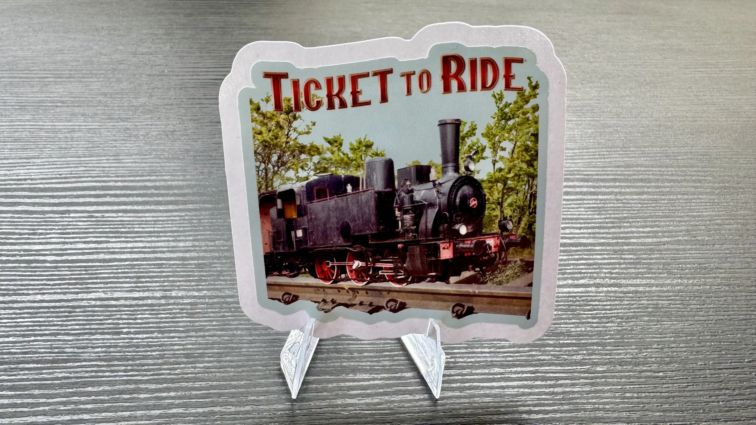 Ticket to Ride Sticker