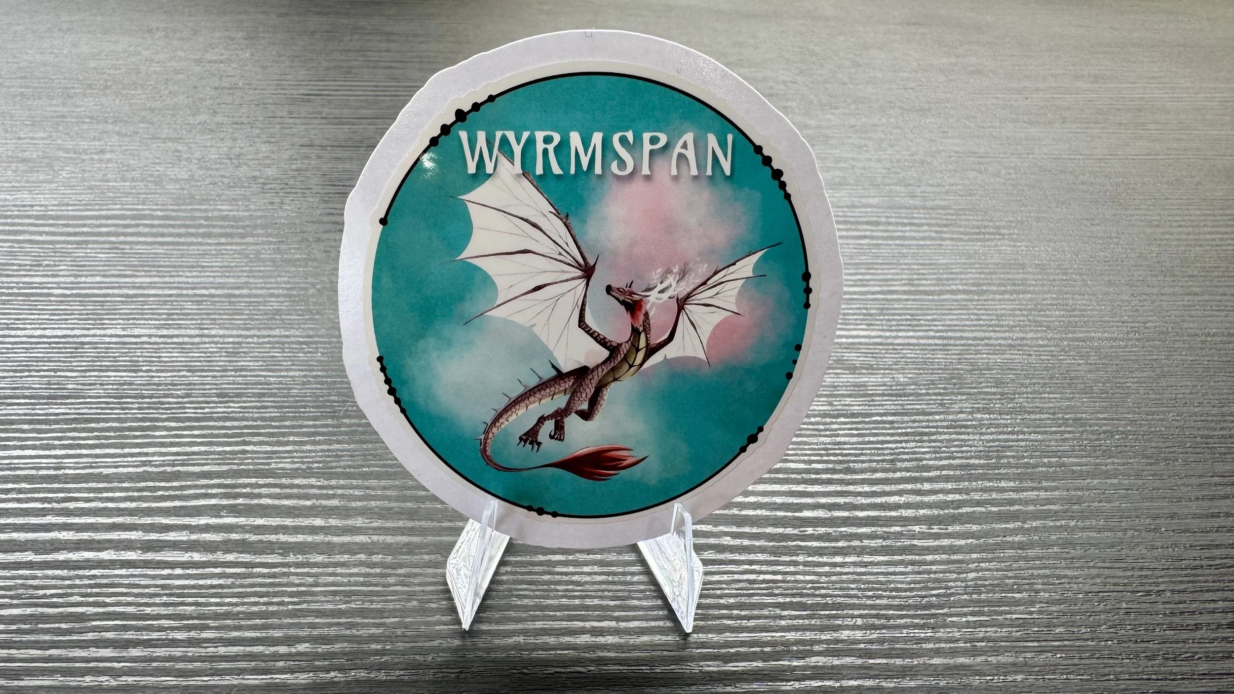 Wrymspan Sticker
