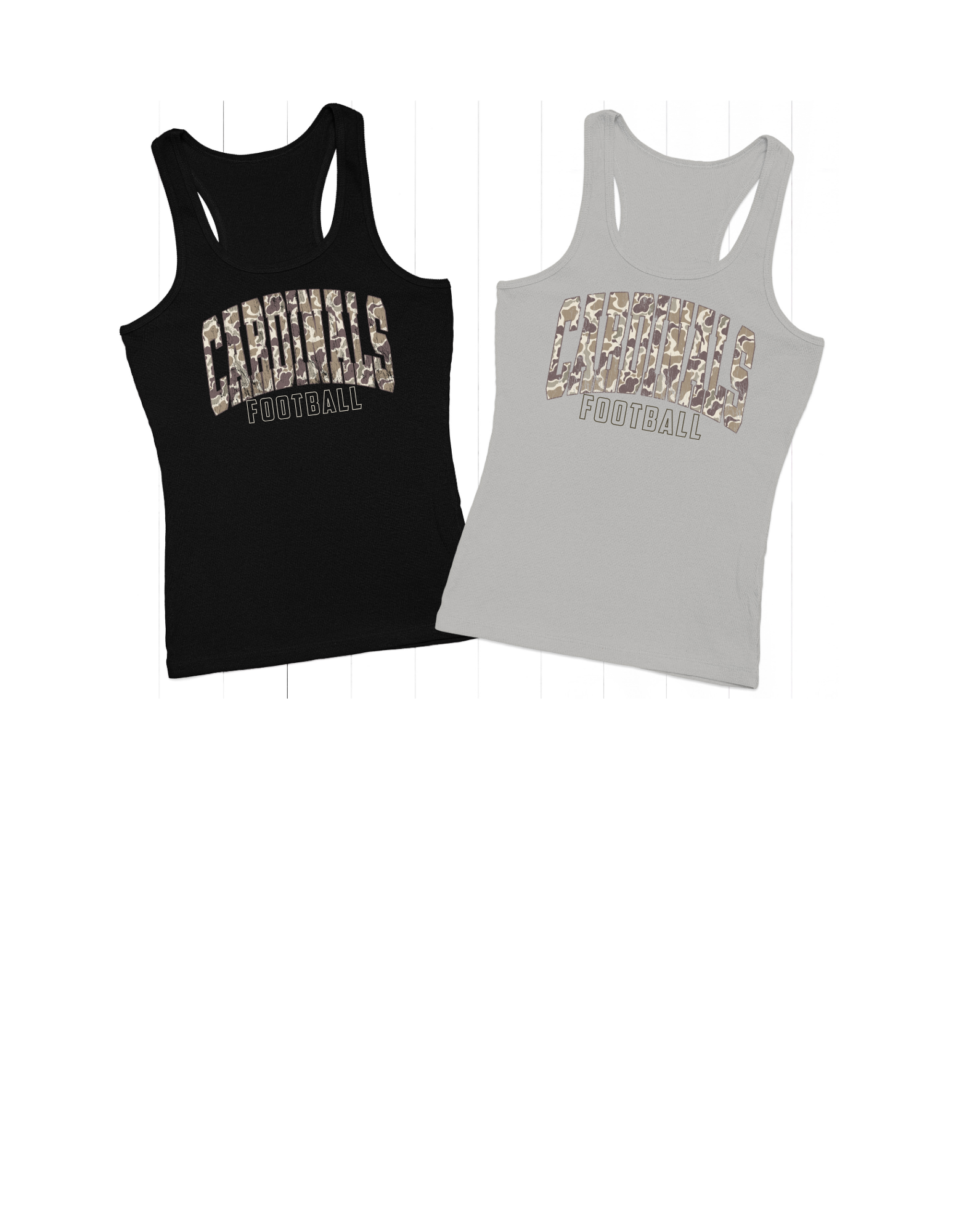 CARDS CAMO TANK TOP
