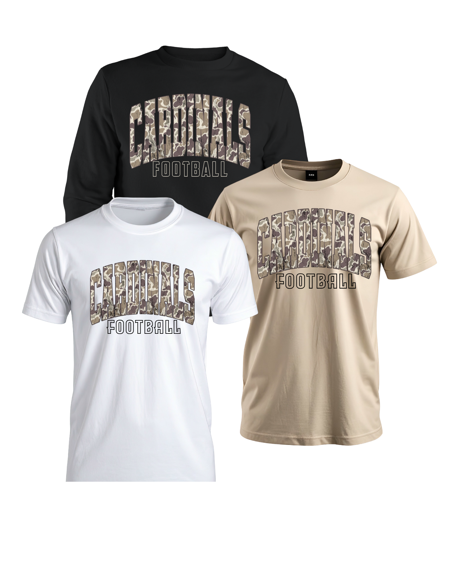 CARDINALS CAMO FOOTBALL